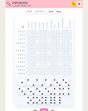 Pipcross screenshot