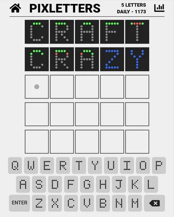 Pixletters screenshot