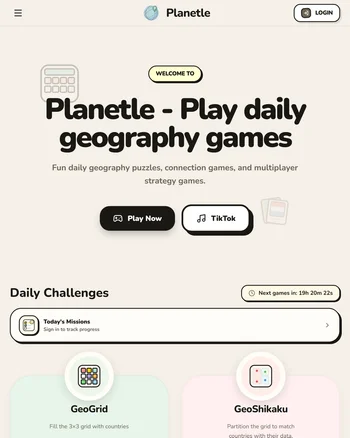 Planetle screenshot
