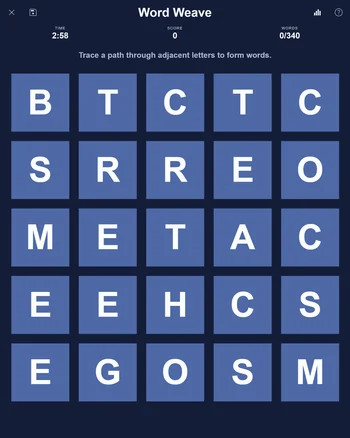 PuzzleLab Word Weave screenshot