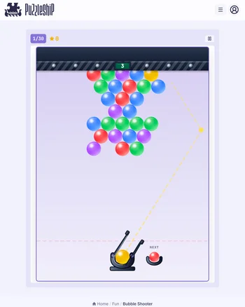Puzzleship Bubble Shooter screenshot