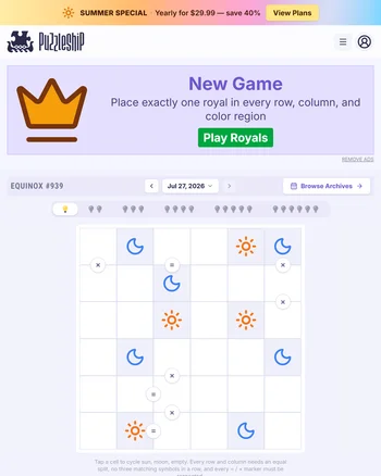 Puzzleship Equinox screenshot