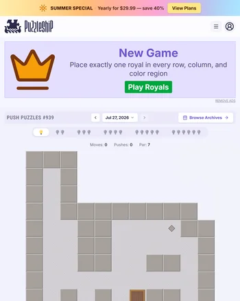 Puzzleship Push Puzzles screenshot