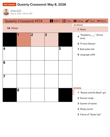 Queerty Crossword screenshot