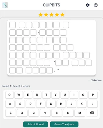 Quipbits screenshot