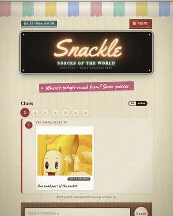 Snackle screenshot
