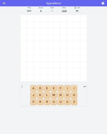 SpaceWord screenshot