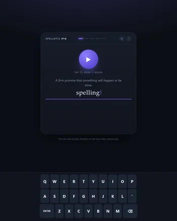 Spellotic screenshot