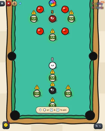 Squishy Billiards screenshot