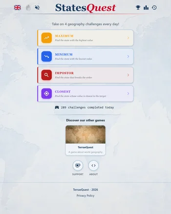StatesQuest screenshot