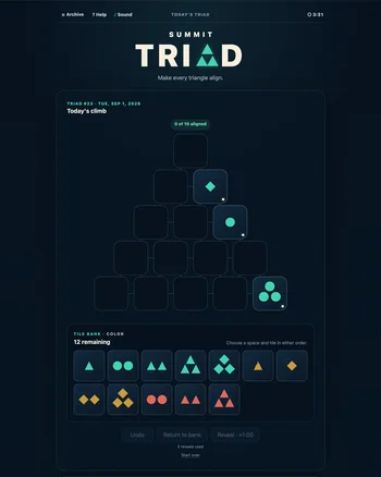 Summit Triad screenshot