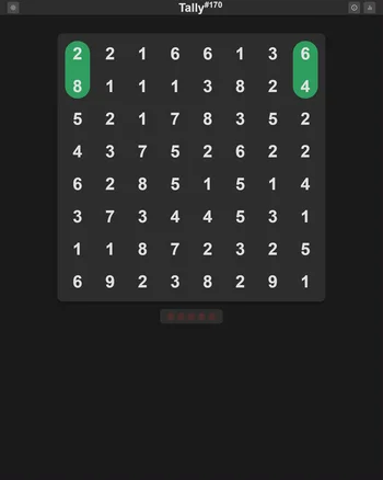 Tally screenshot