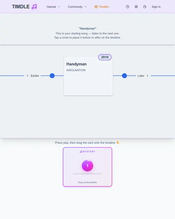 Timdle Music screenshot