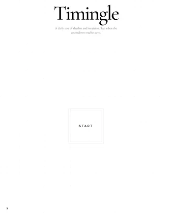Timingle screenshot