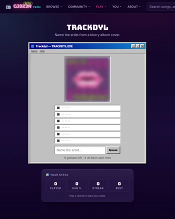 Trackdyl screenshot