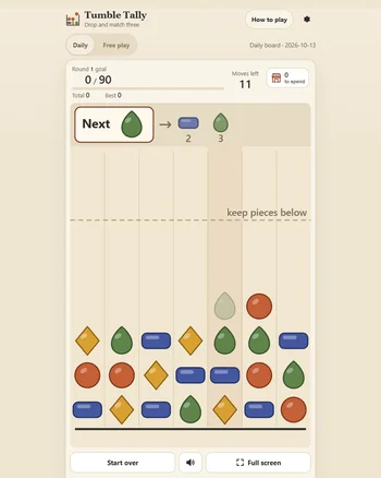 Tumble Tally screenshot