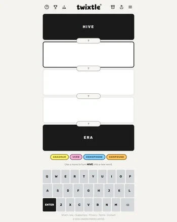 Twixtle screenshot