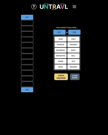 UNTRAVL screenshot