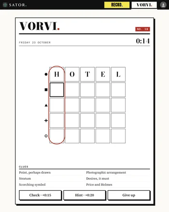 Vorvi screenshot