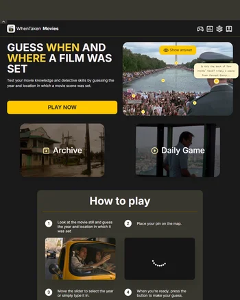 WhenTaken Movies screenshot
