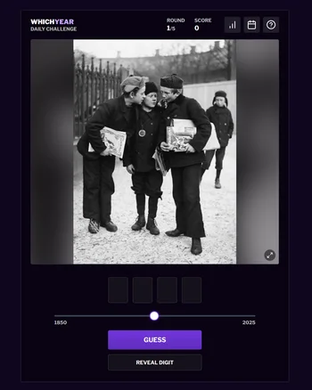 Which Year screenshot