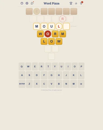 Word Pizza screenshot