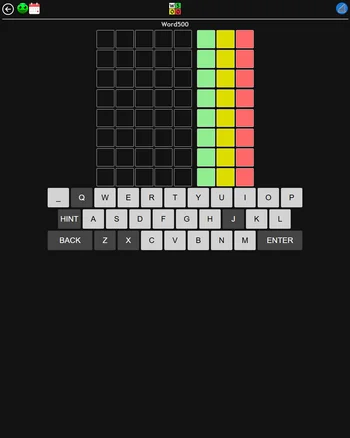 Word500 screenshot