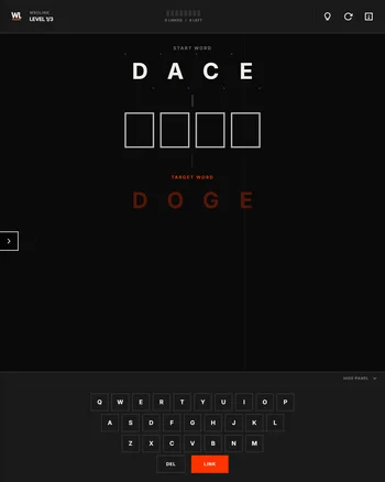 WRD LINK screenshot