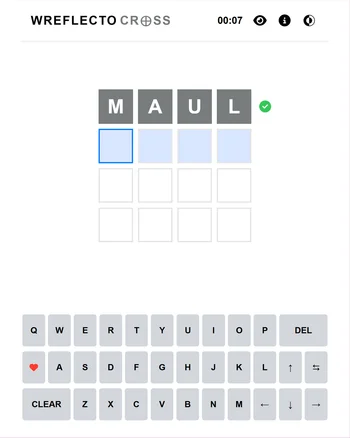 Wreflecto Cross screenshot