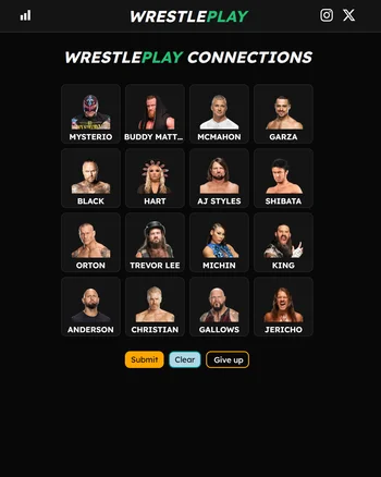 WrestlePlay Connections screenshot