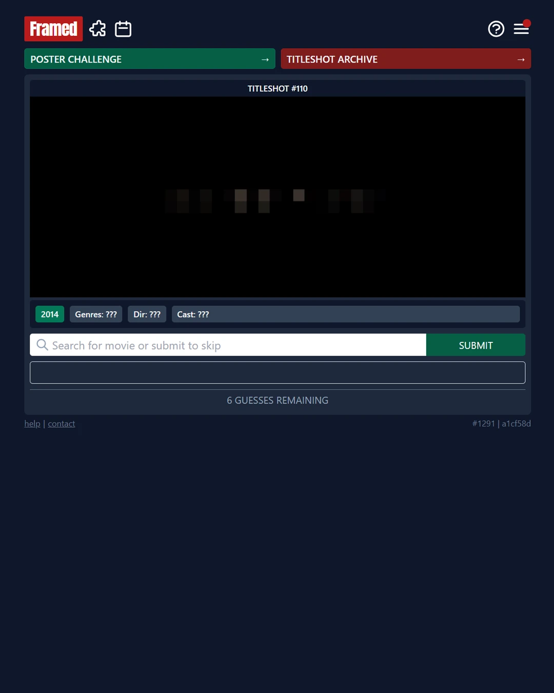 Blurry Game Screenshot