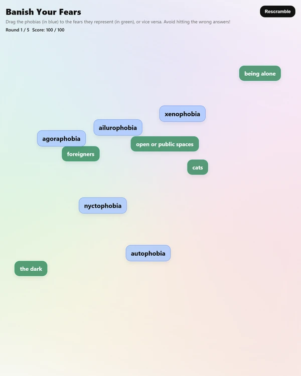 Banish Your Fears screenshot