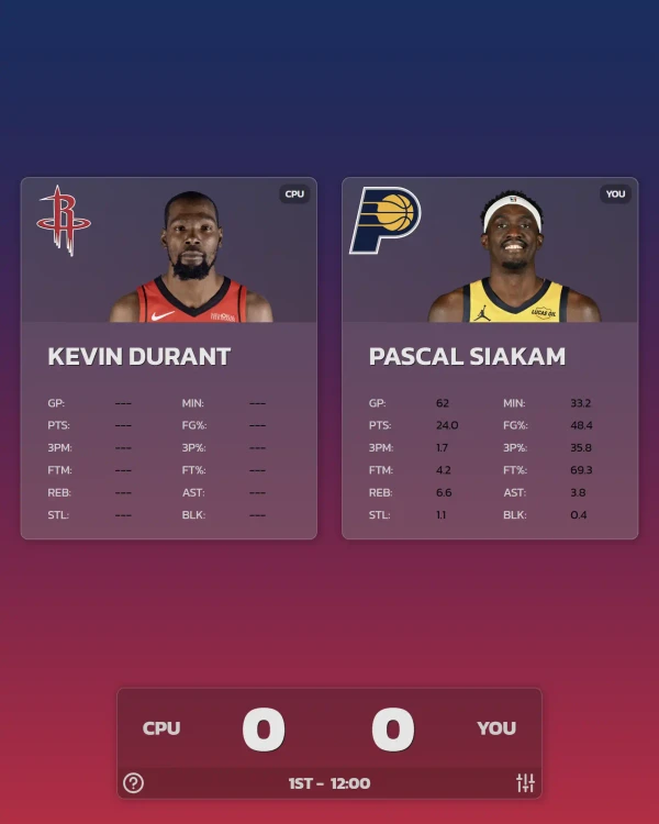 Screenshot of Buckets, a sports game