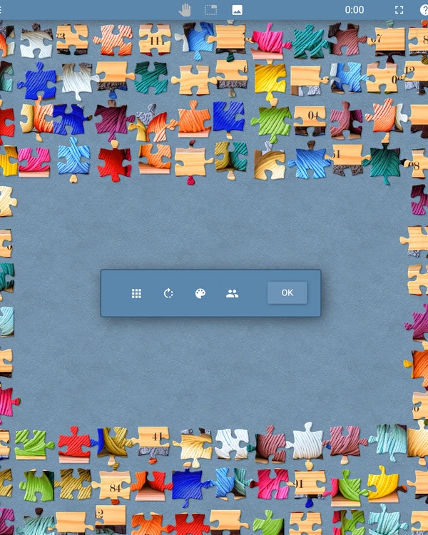 Screenshot of Jigsaw Explorer, a daily visual game