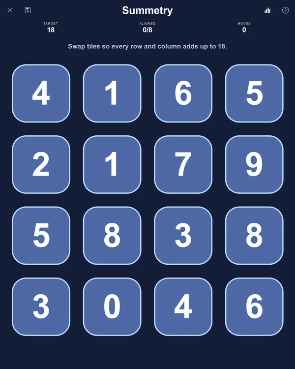 PuzzleLab Summetry screenshot