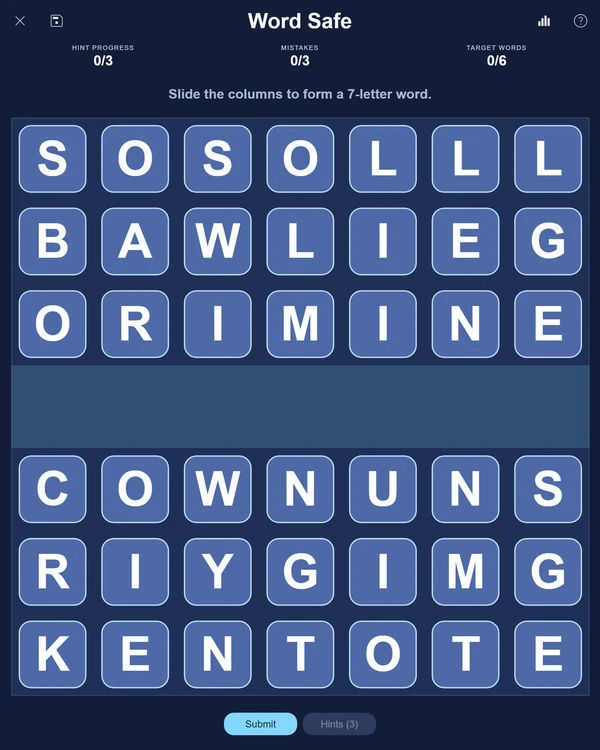 PuzzleLab Word Safe screenshot