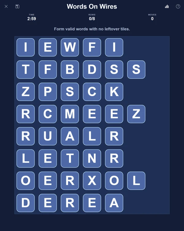 PuzzleLab Words on Wires screenshot