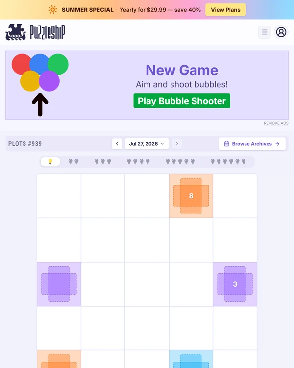 Puzzleship Plots screenshot